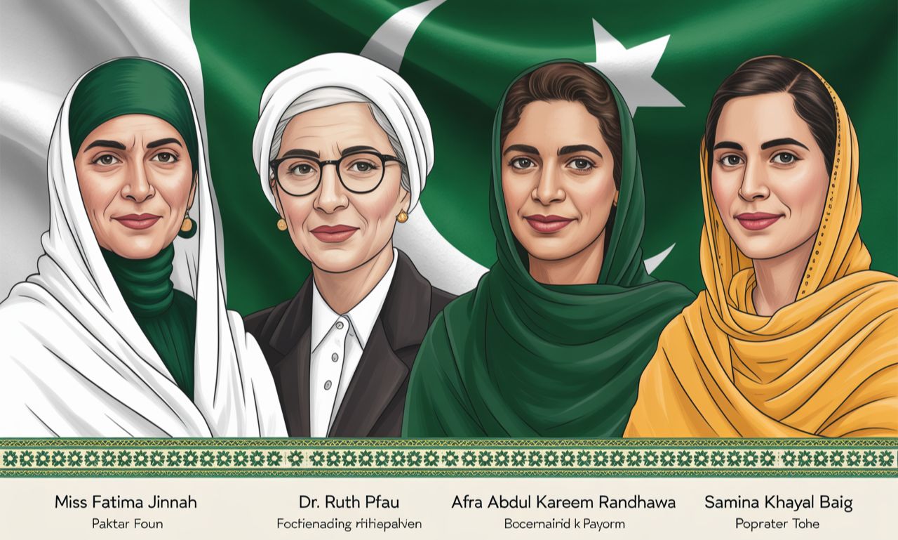 4 Role Model Women of Pakistan